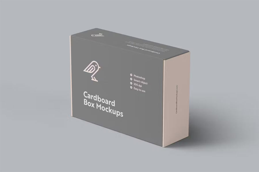 Cardboard Box Mockups