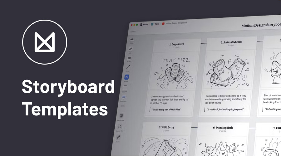 Best Storyboard Templates by Milanote