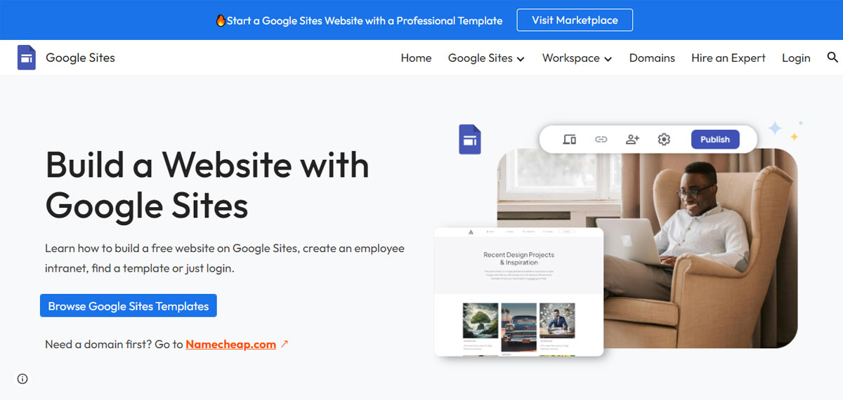 Build a Website with Google Sites